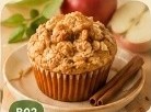 Muffin táo quế nguyên cám