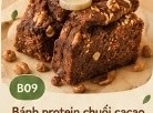 Bánh protein chuối cacao