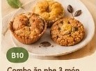 Combo ăn nhẹ 3 món